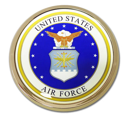Air Force Seal Car Emblem - Tampa Home & Garden Store
