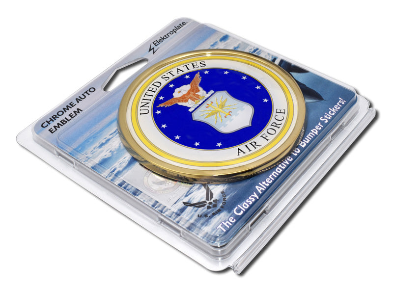 Air Force Seal Car Emblem - Tampa Home & Garden Store
