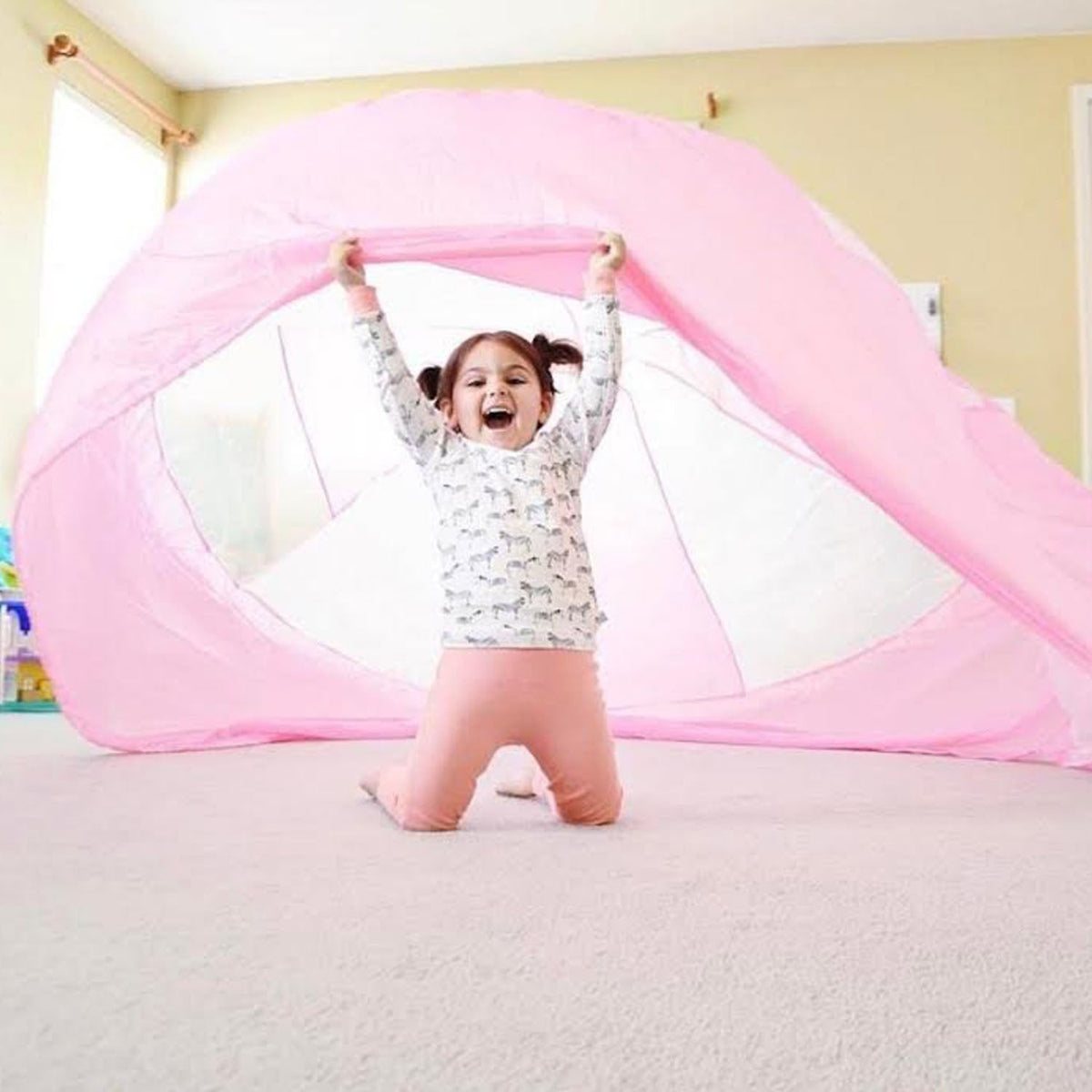 AirFort Pretty In Pink Inflatable Kids Play Fort by AirFort.com, pink play tent on Tampa Home & Garden Store