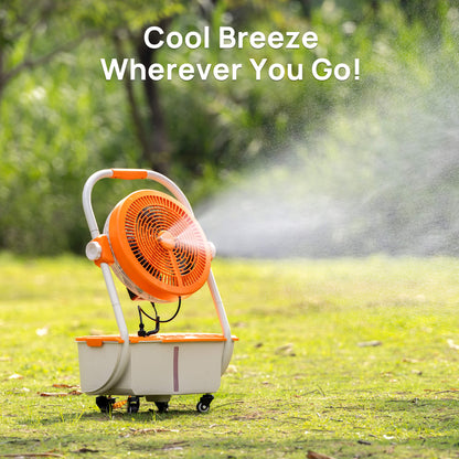 AirSupply MS12 Portable Mist Fan, 11L Tank & Up to 50H Runtime - Tampa Home & Garden Store