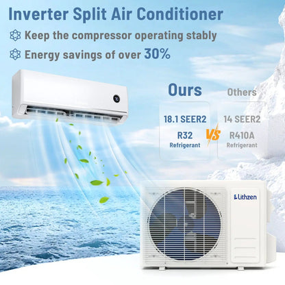 Air Conditioner Mini Split 12K BTU 18.1 SEER2