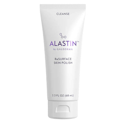 Alastin ReSURFACE Skin Polish cleanser tube, white with purple logo, 2.3 oz on Tampa Home & Garden Store