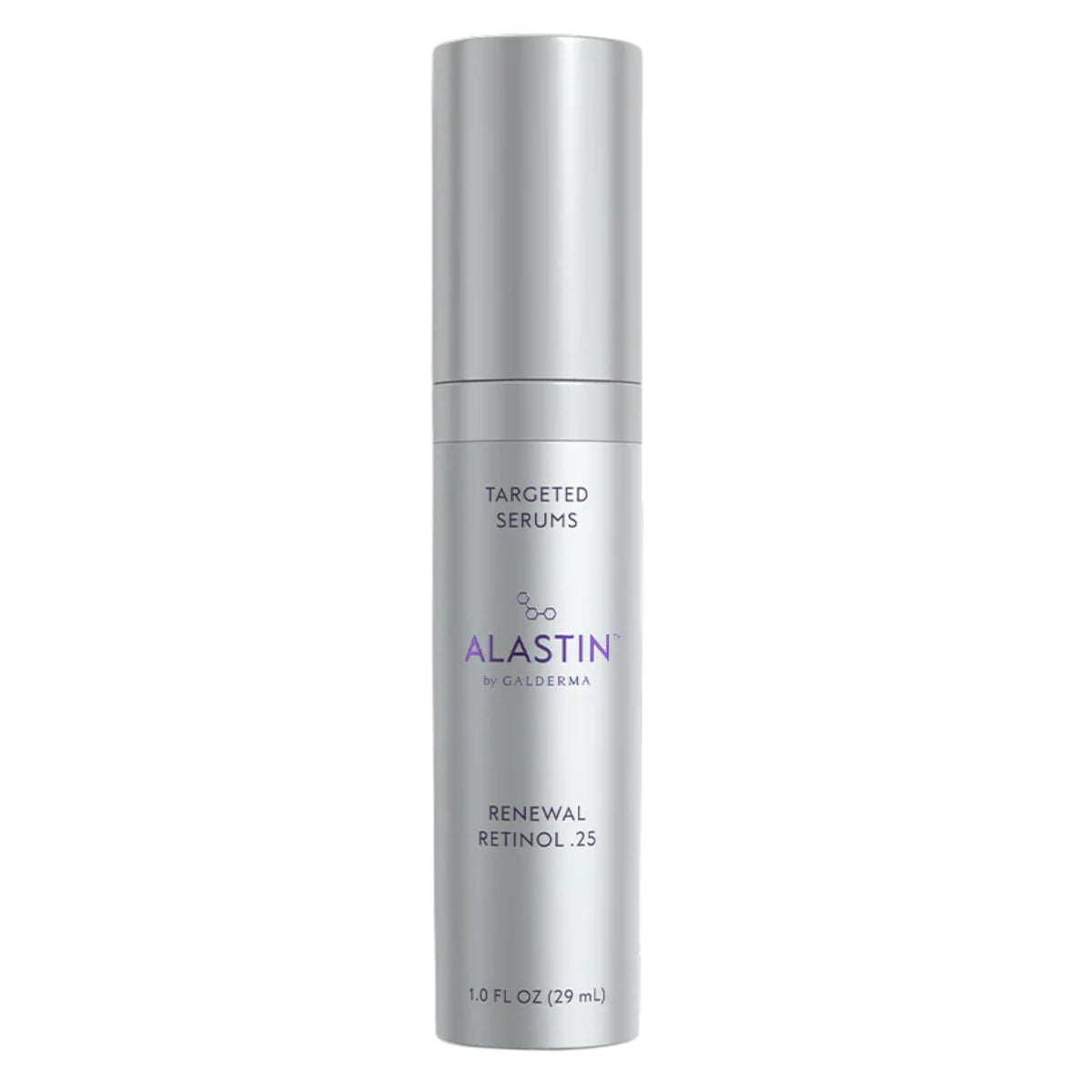 Alastin Renewal Retinol bottle silver cylindrical container 1 oz on Tampa Home & Garden Store