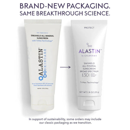 Alastin SilkSHIELD All Mineral Sunscreen SPF 30, two 1.9 oz tubes, broad spectrum on Tampa Home & Garden Store