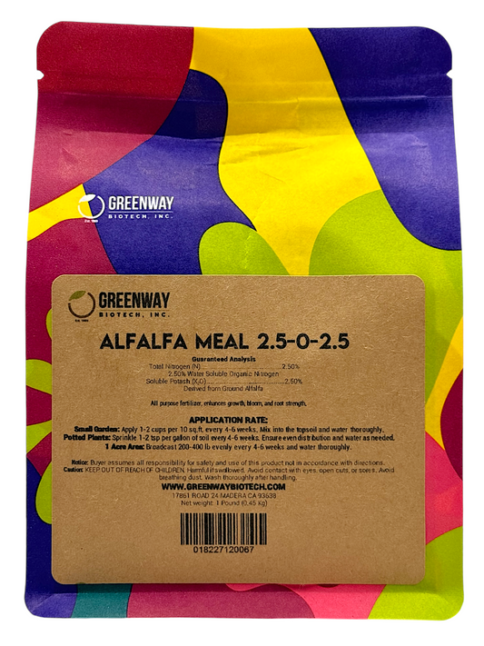 Alfalfa Fertilizer 2.50-0-2.50 | Organic Alfalfa Meal - Tampa Home & Garden Store