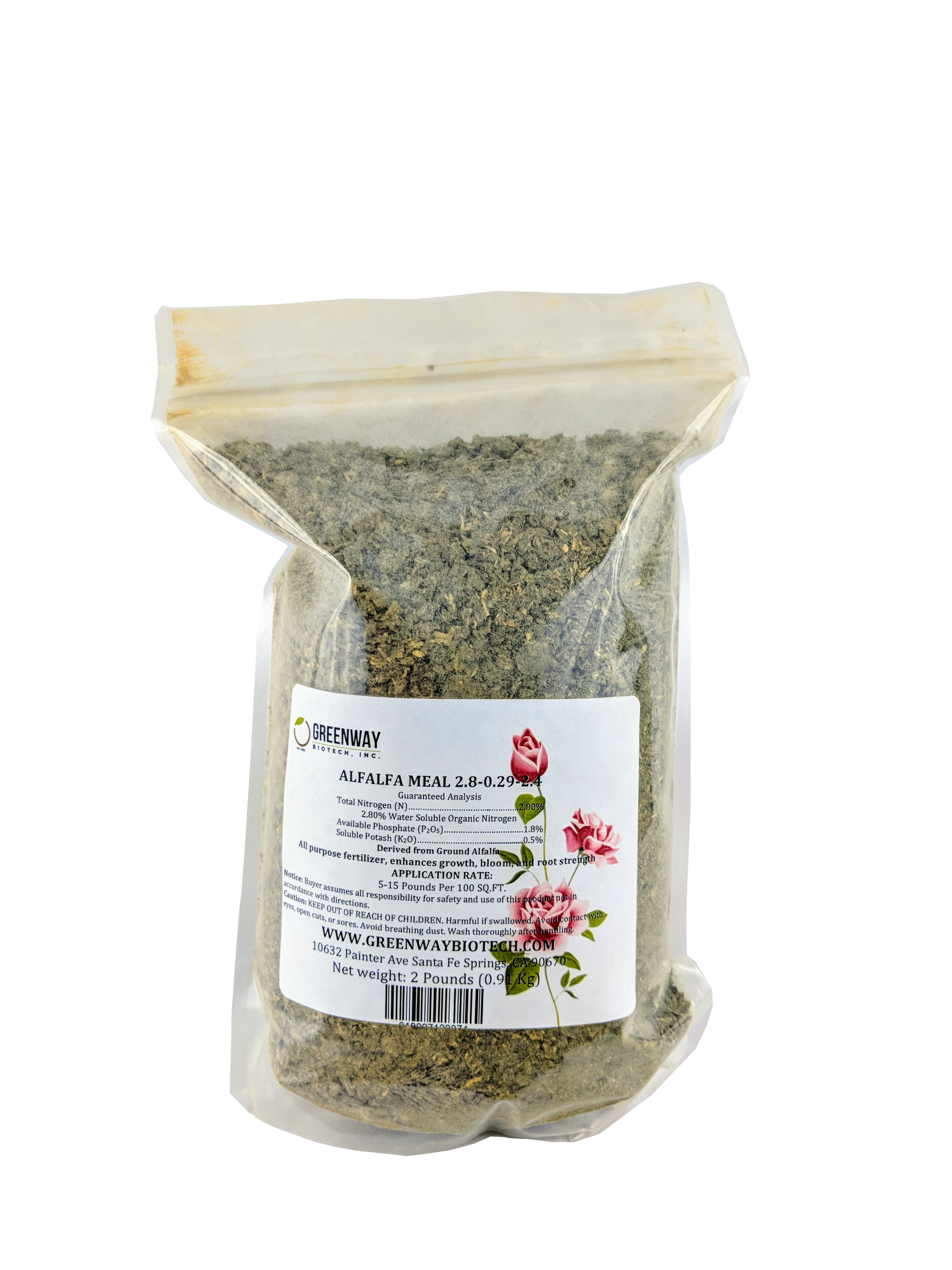 Alfalfa Fertilizer 2.50-0-2.50 | Organic Alfalfa Meal - Tampa Home & Garden Store