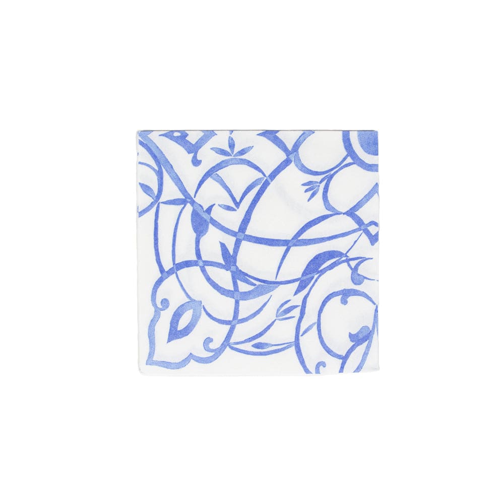 Algarve Ceramic Blue - Lunch Napkin - Tampa Home & Garden Store
