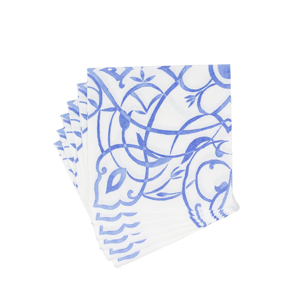 Algarve Ceramic Blue - Lunch Napkin - Tampa Home & Garden Store