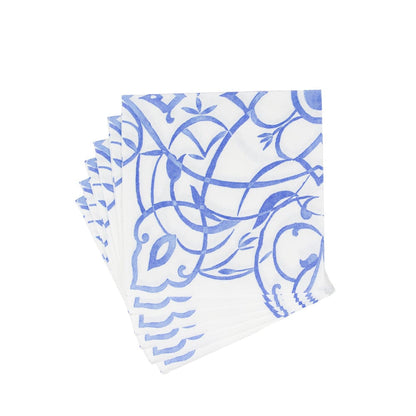 Algarve Ceramic Blue - Lunch Napkin - Tampa Home & Garden Store
