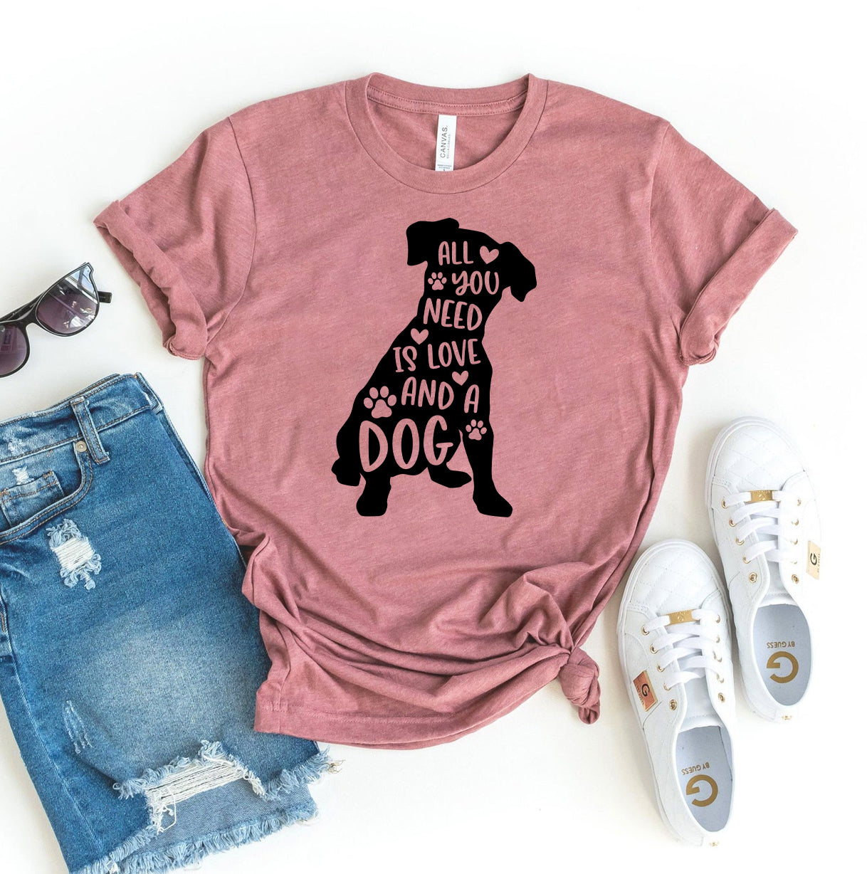 All You Need Is Love And A Dog T-Shirt - Tampa Home & Garden Store