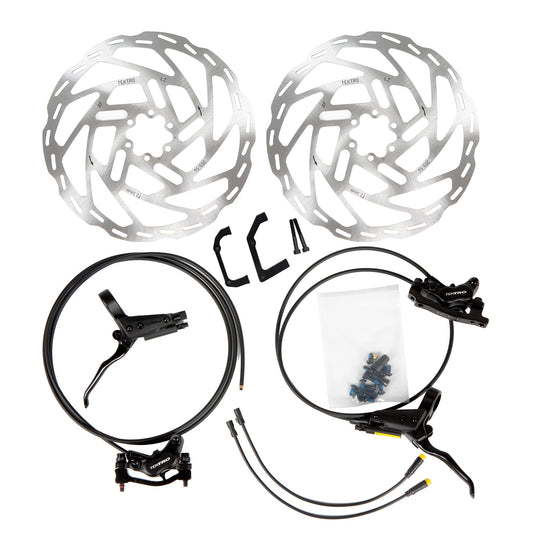 Tektro 4 Piston Hydraulic Brake Kit and Rotor
