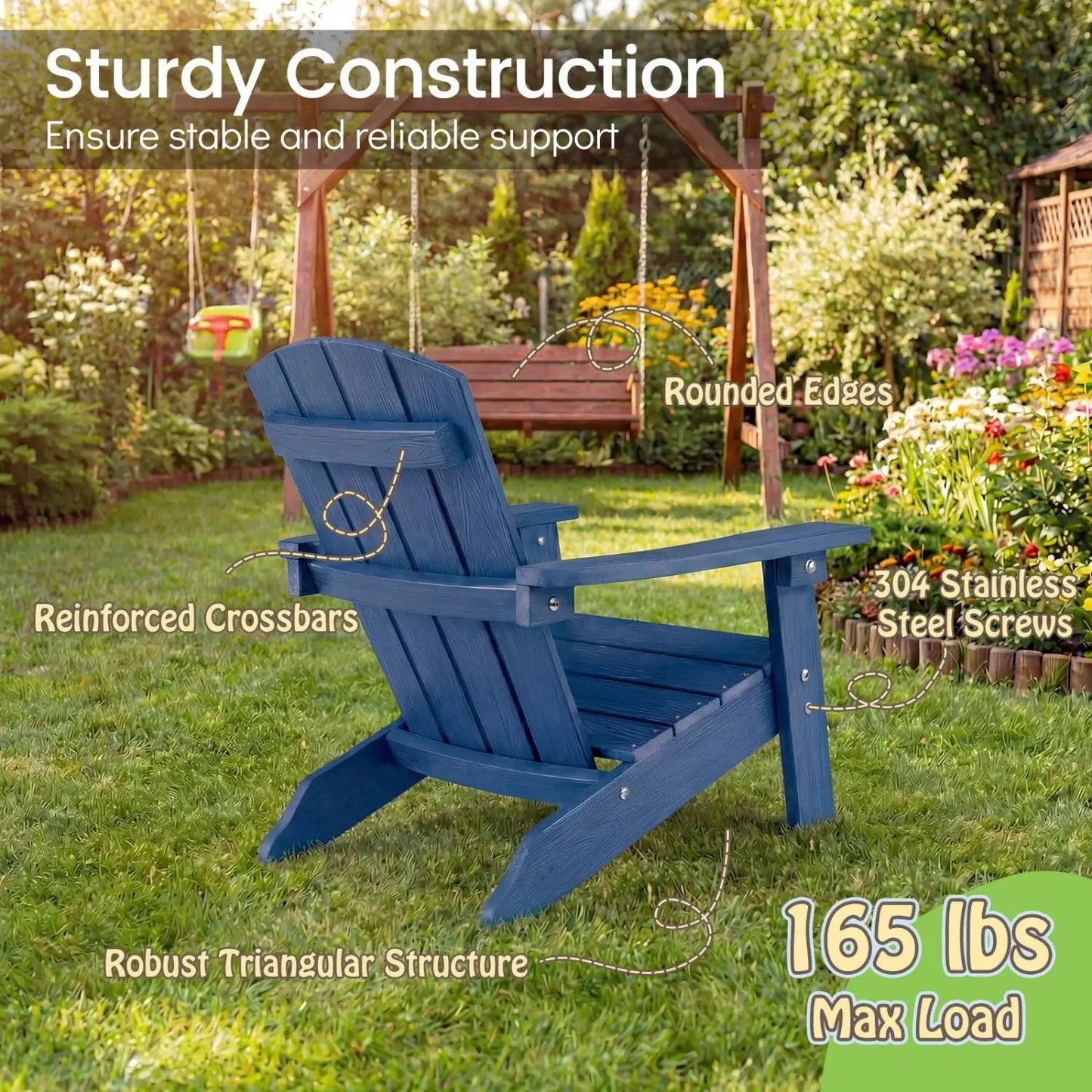 All-Weather High Chair for Kids 3 to 8 Comfort