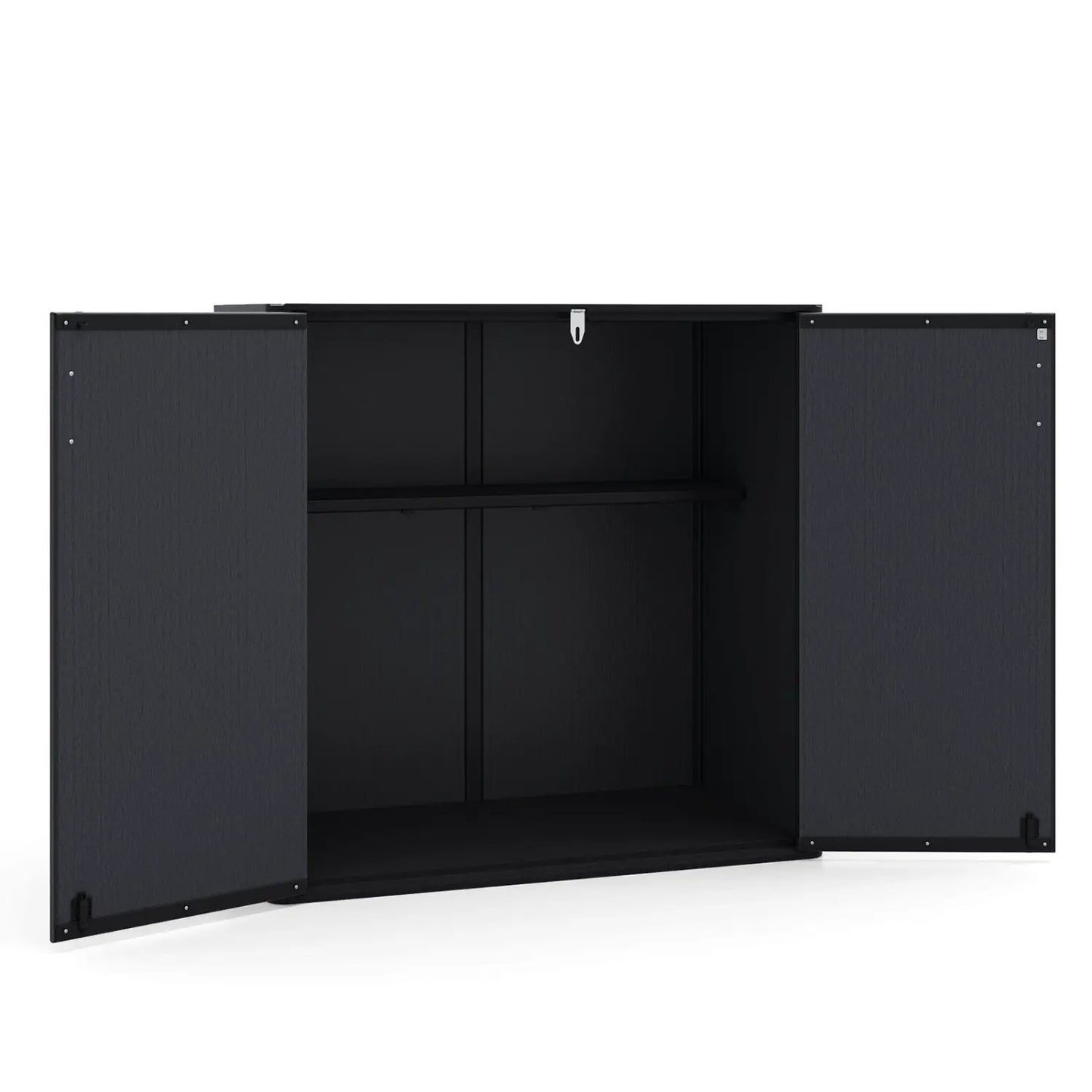 All-Weather Storage Box with Floor and Shelf