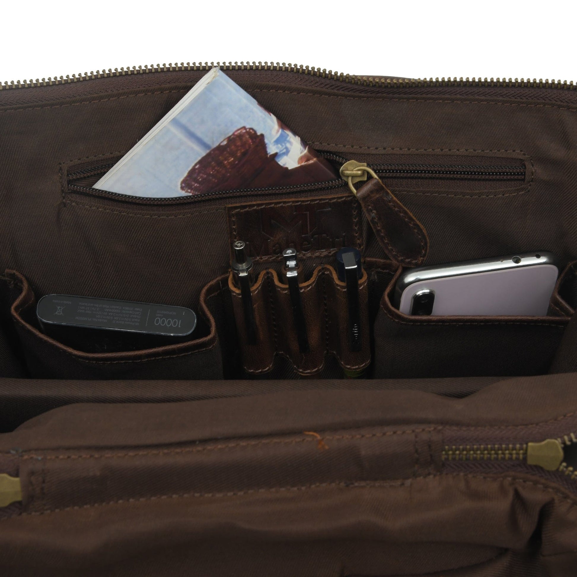 Alpha Brown Buffalo Leather Travel Backpack - Tampa Home & Garden Store