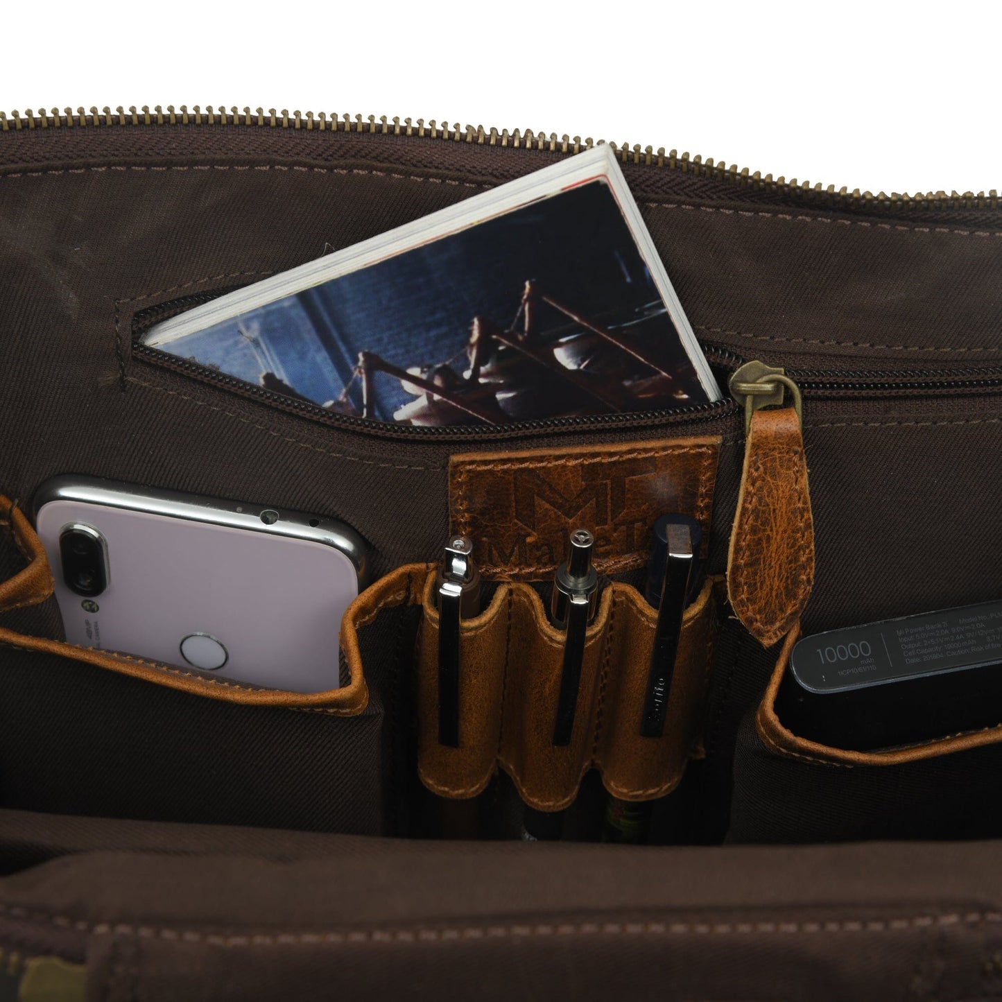 Alpha Caramel Buffalo Leather Travel Backpack - Tampa Home & Garden Store