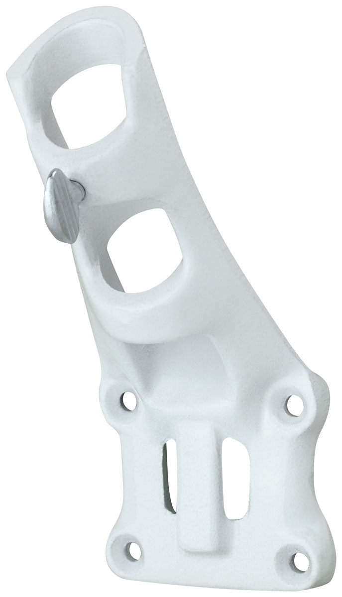 Aluminum 1" Flagpole Bracket - White - Tampa Home & Garden Store