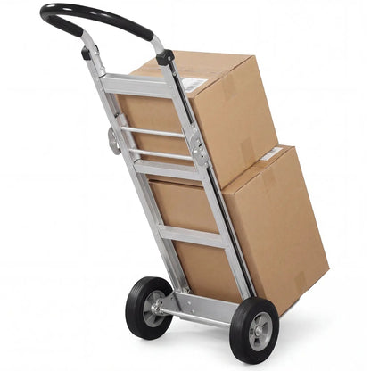 Aluminum Dolly Cart With 2 Rubber Wheels