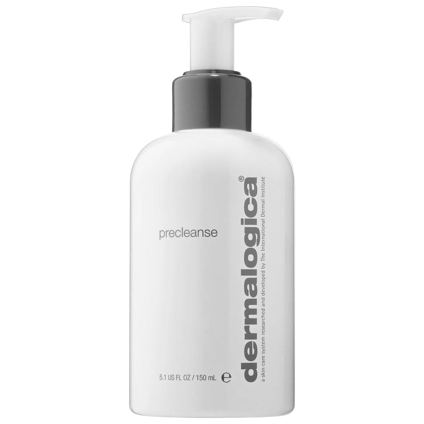 Dermalogica Precleanse cleansing oil bottle with pump, white container, visible label on Tampa Home & Garden Store