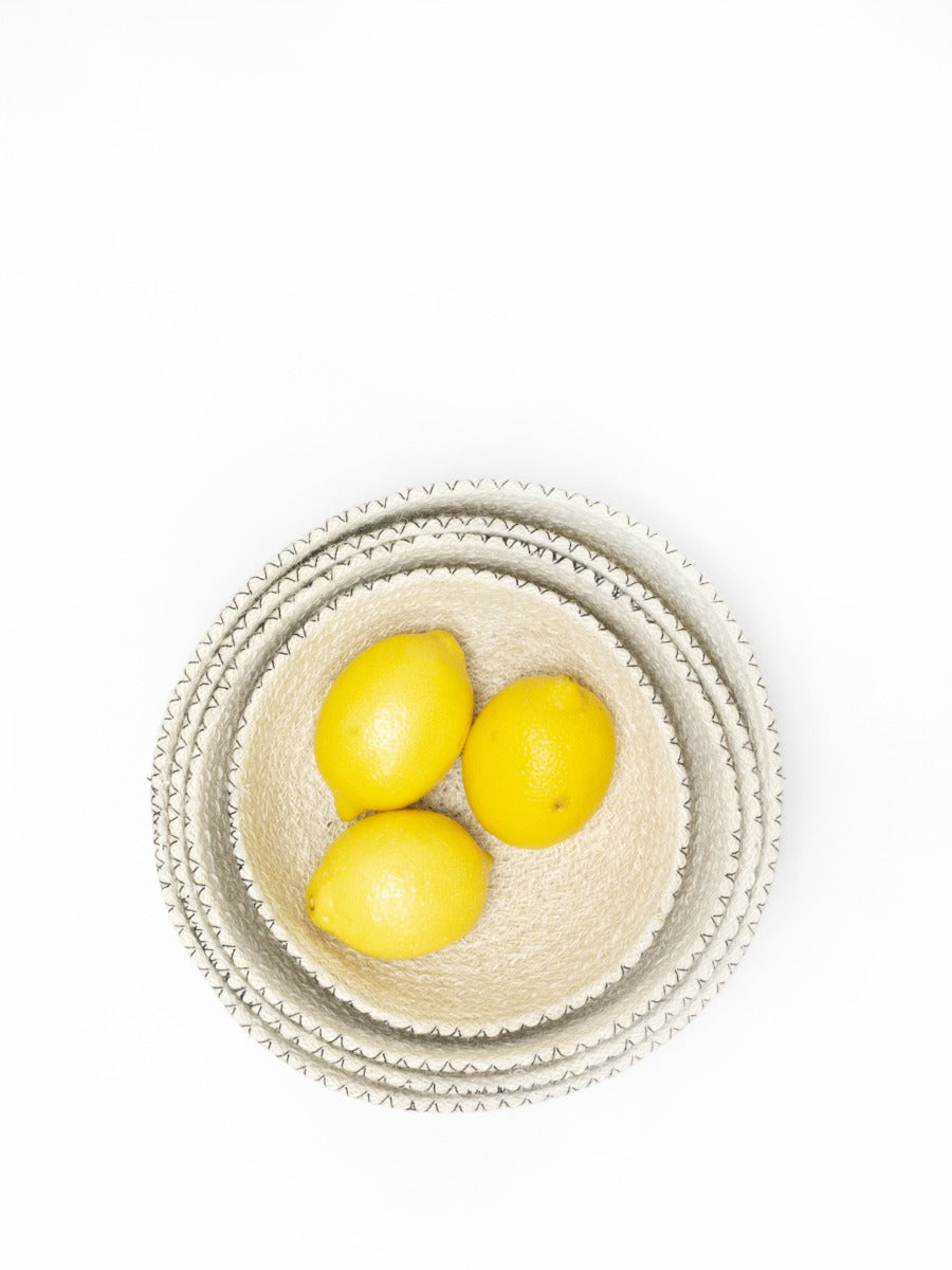 Amari  Round Bowl - Black (Set of 4) - Tampa Home & Garden Store