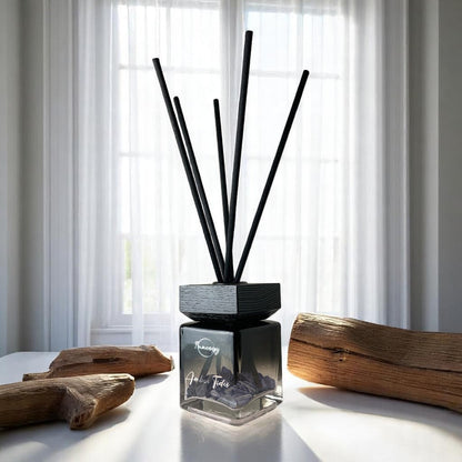 Amber Tides Crystal-Enhanced Reed Oil Diffuser, 100ml - Tampa Home & Garden Store
