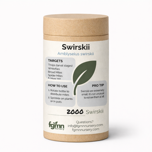 Amblyseius swirskii Treatment Bottles - Tampa Home & Garden Store