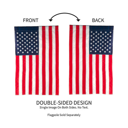 American Flag, Applique Estate Size - Tampa Home & Garden Store