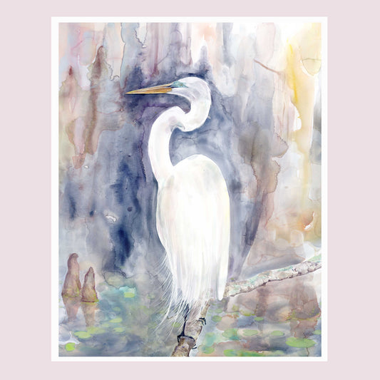 Amethyst Egret - Tampa Home & Garden Store
