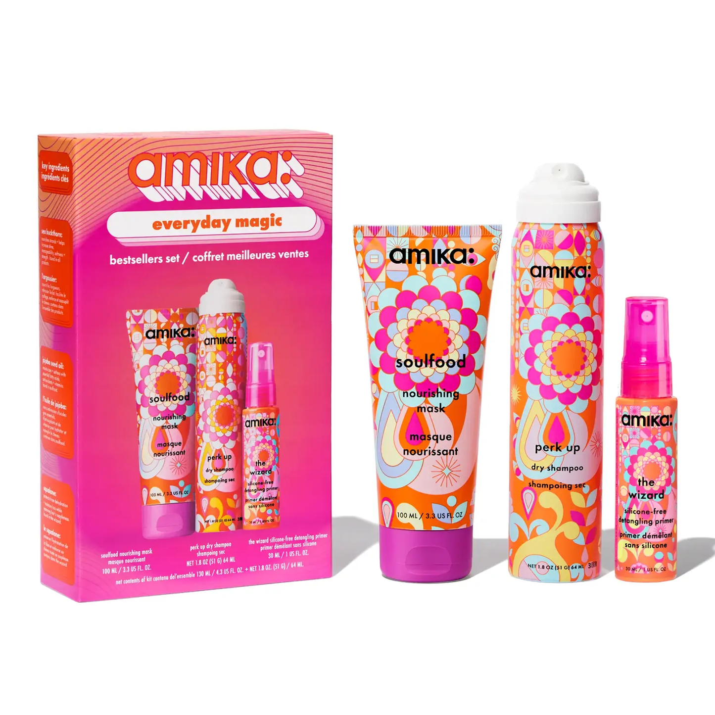 Amika Everyday Magic Minis Set Nourishing Trio