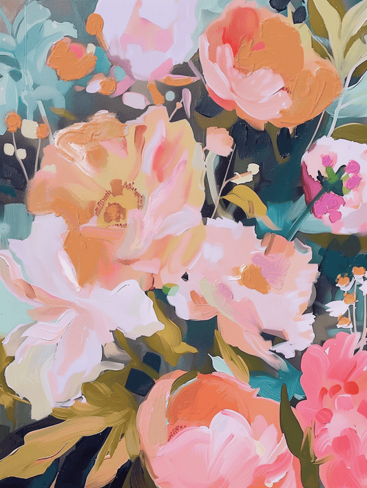 Among the Blossoms Art Print – Delicate & Serene Wall Decor - Tampa Home & Garden Store