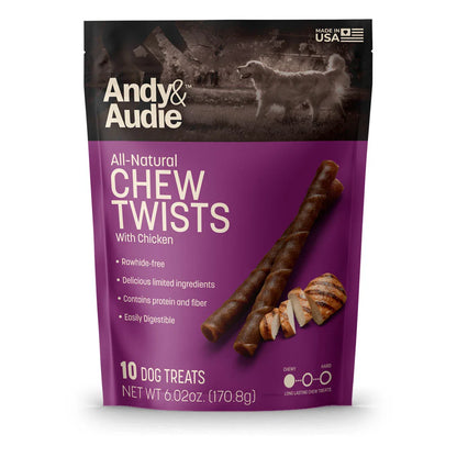 Andy & Audie All Natural Dog Chews - Tampa Home & Garden Store