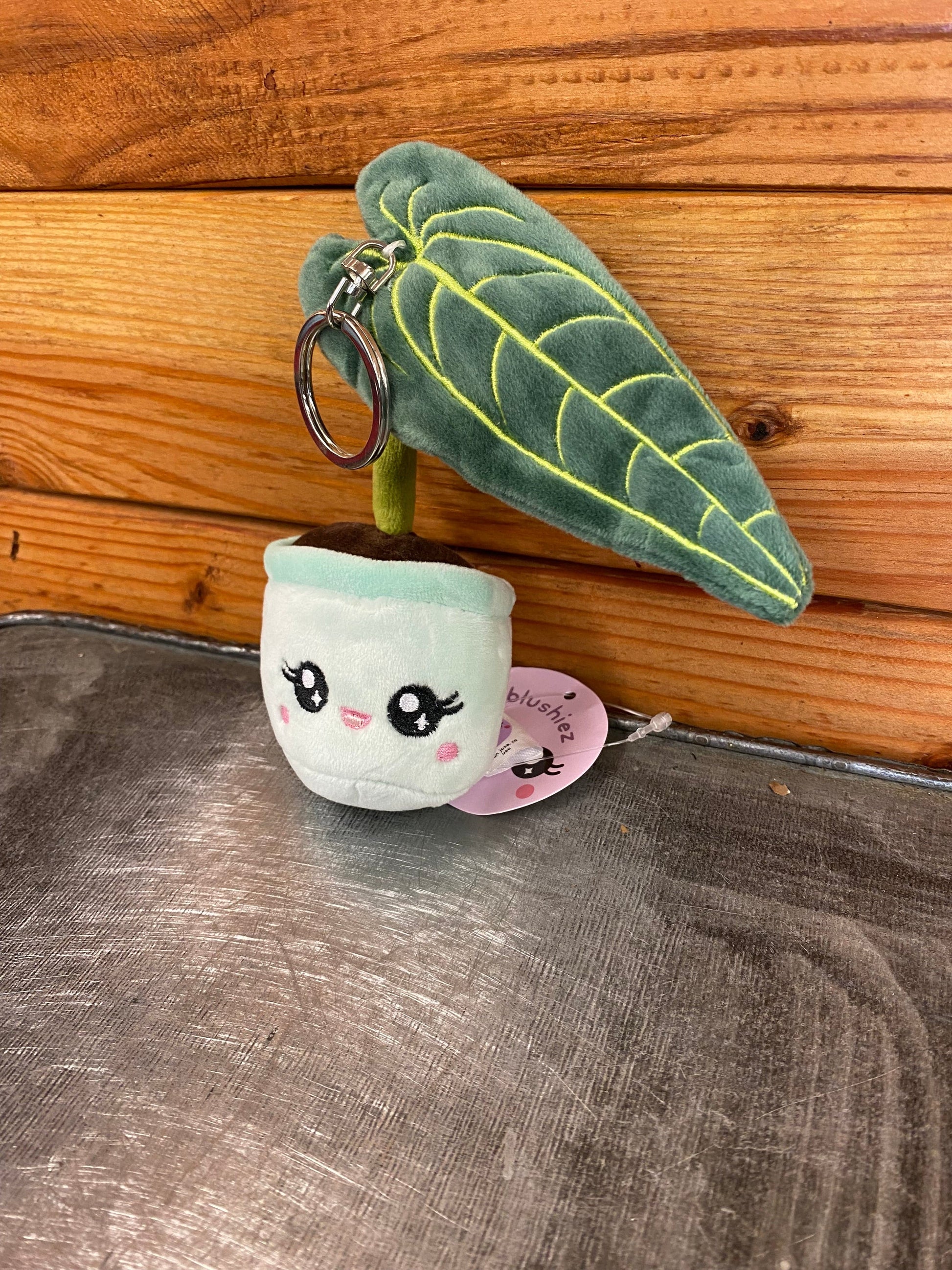 Anthurium Queen Plush Keychain - Tampa Home & Garden Store