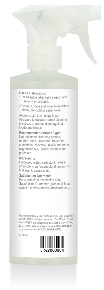 MORE® Stone & Quartz Cleaner - with Antimicrobial Protection