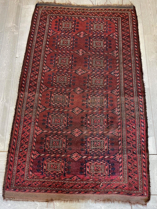 Antique 1880’s Baluch Rug 4x7 Ft - Tampa Home & Garden Store