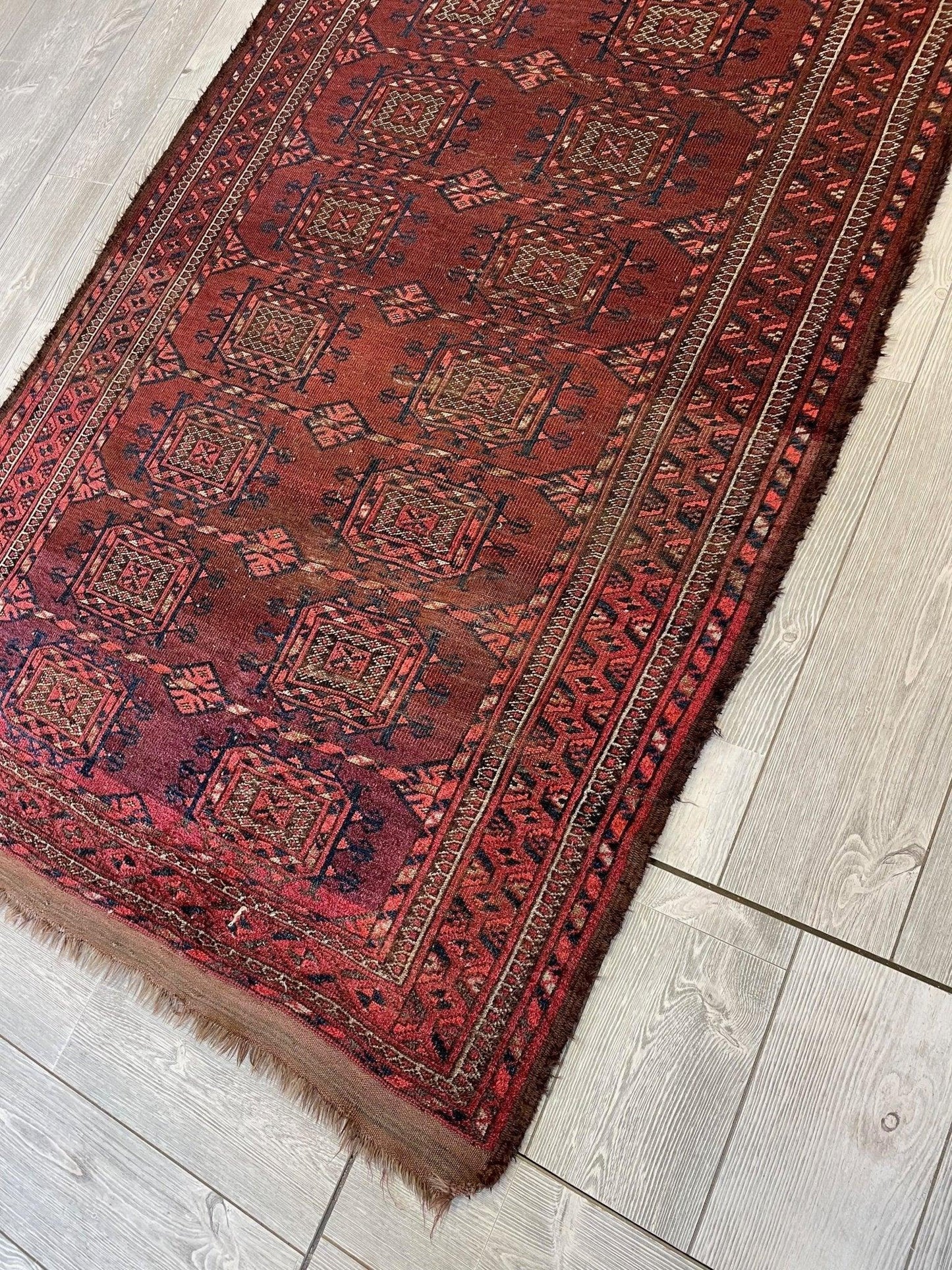 Antique 1880’s Baluch Rug 4x7 Ft - Tampa Home & Garden Store