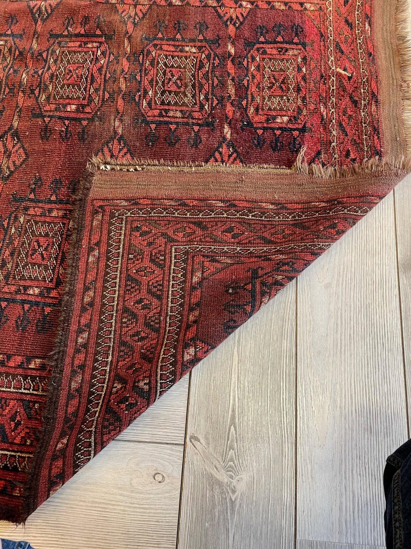 Antique 1880’s Baluch Rug 4x7 Ft - Tampa Home & Garden Store