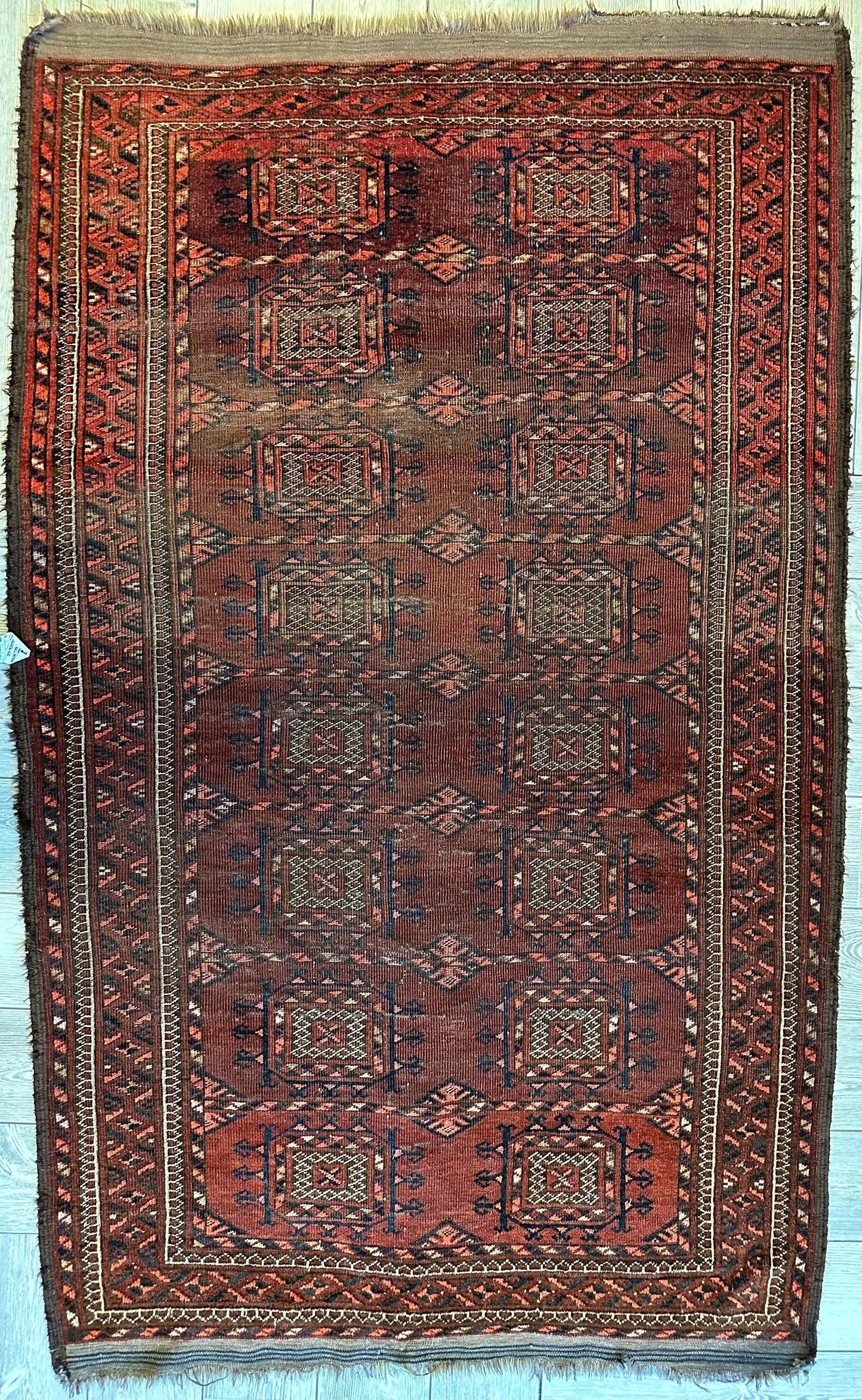 Antique 1880’s Baluch Rug 4x7 Ft - Tampa Home & Garden Store