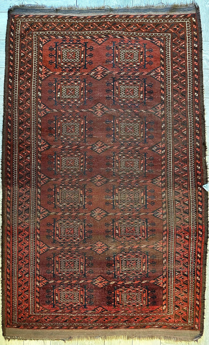 Antique 1880’s Baluch Rug 4x7 Ft - Tampa Home & Garden Store