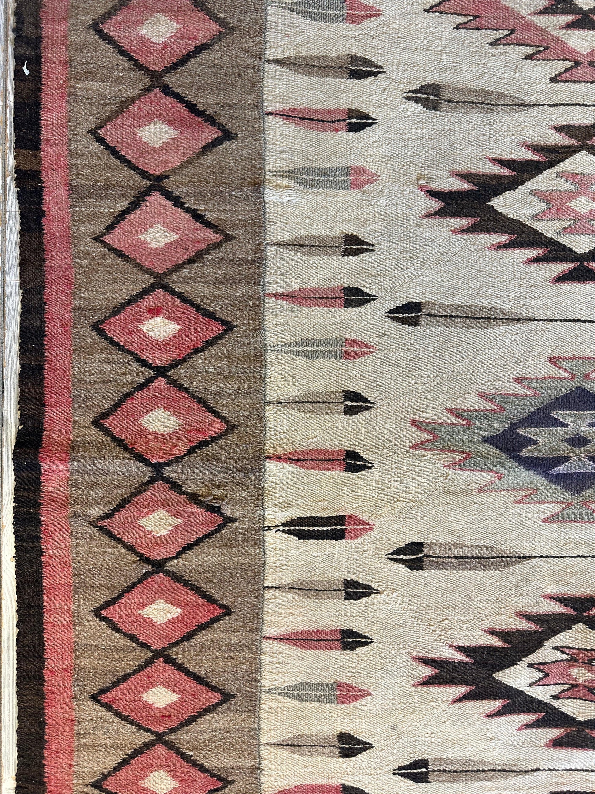 Antique 1880’s Navajo Rug 4’ x 5’ - Tampa Home & Garden Store