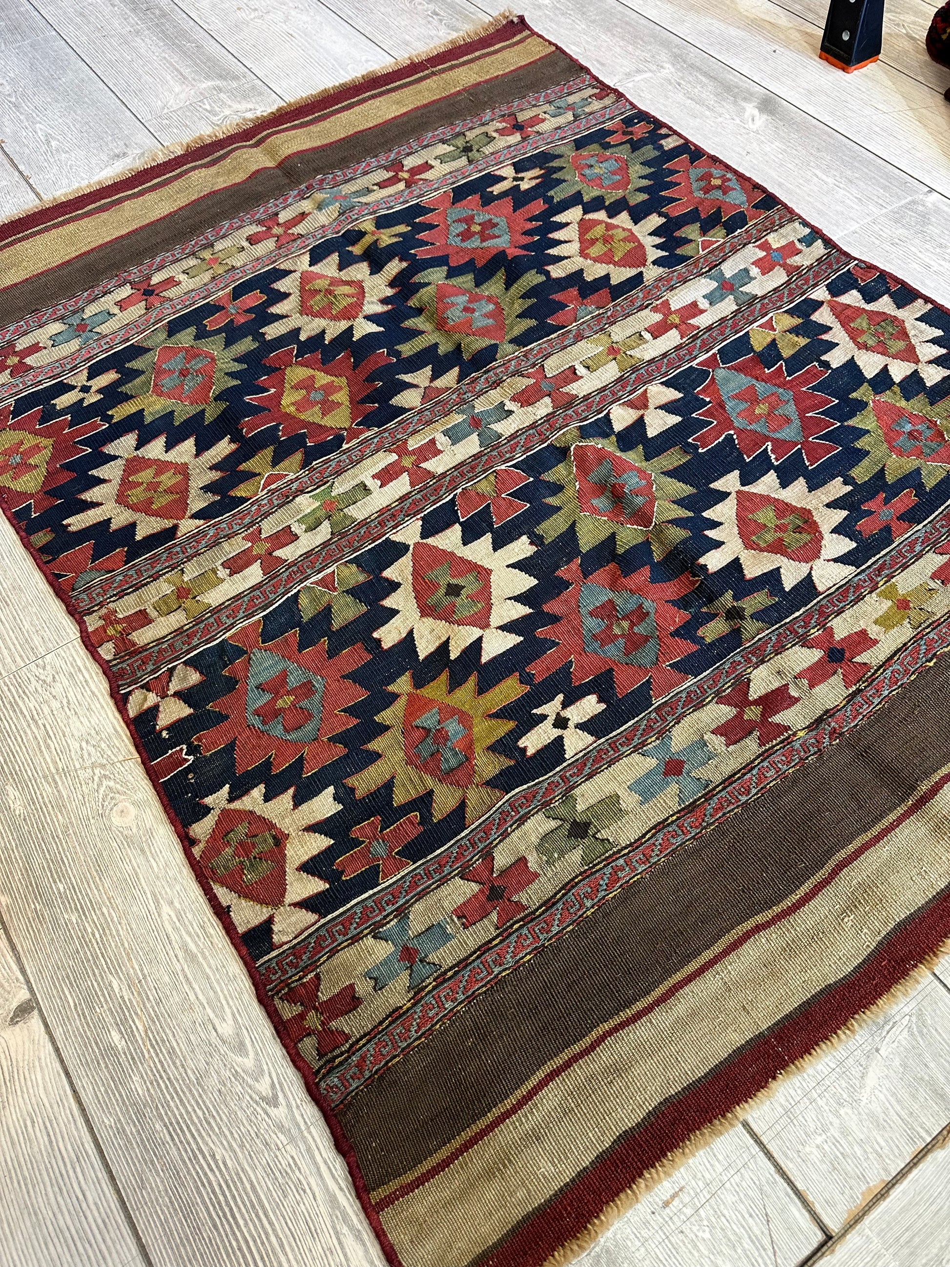 Antique 19th Century Caucasian Shahsavan Rug Rug 3’ x 4’ - Tampa Home & Garden Store