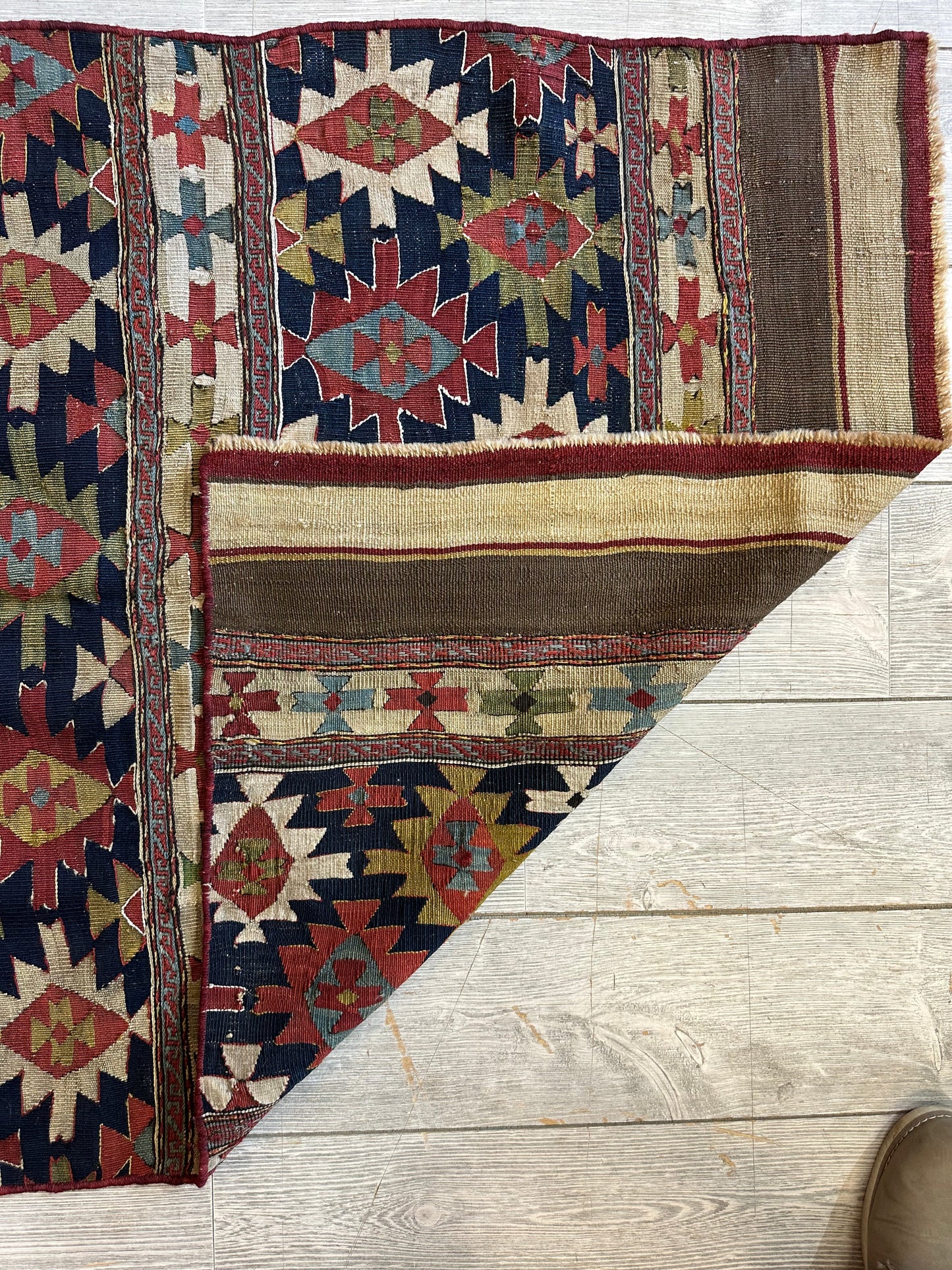 Antique 19th Century Caucasian Shahsavan Rug Rug 3’ x 4’ - Tampa Home & Garden Store