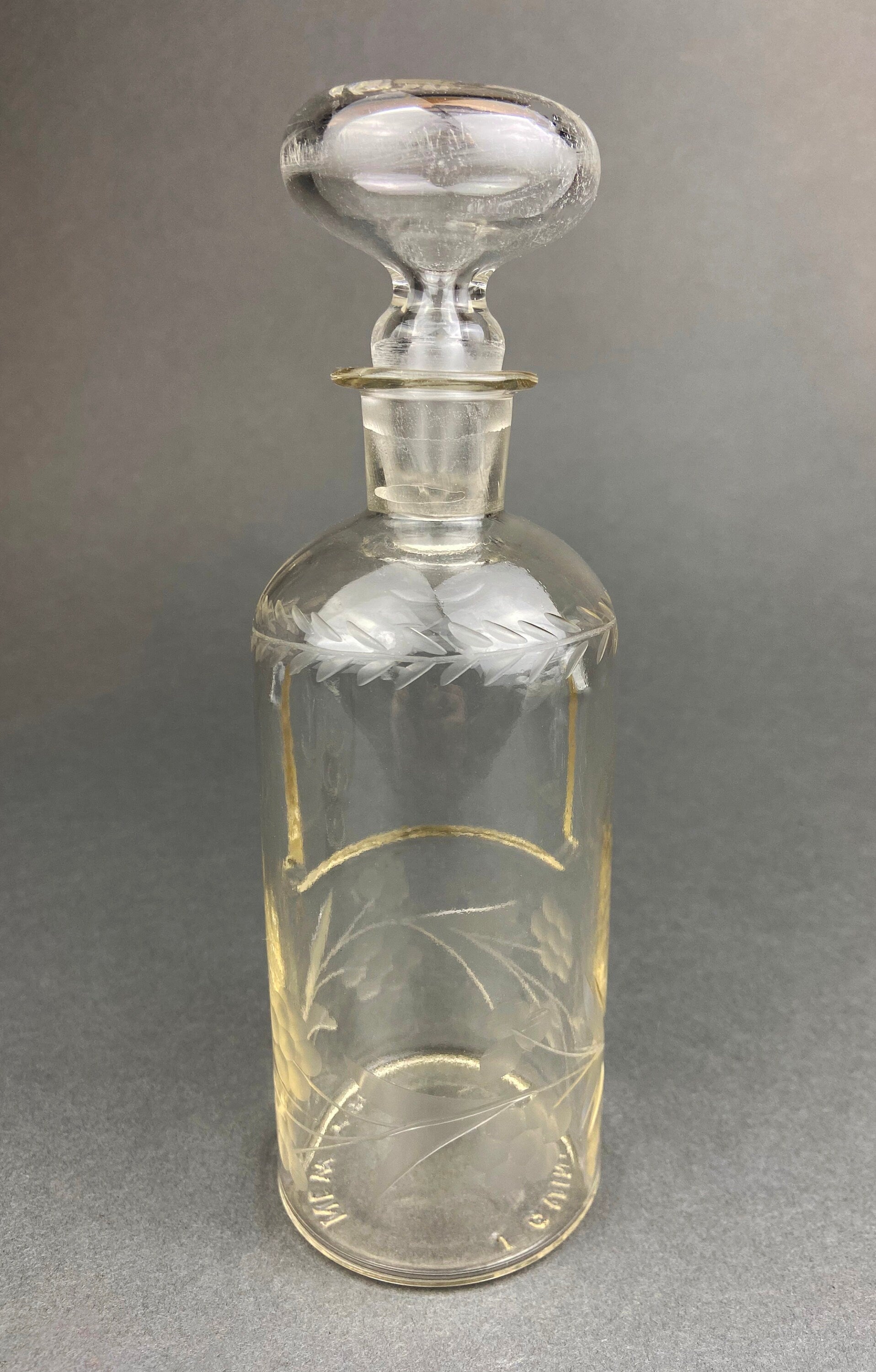 Antique Apothecary Perfume Bottles. Set of 2 Victorian Rose Water Bottles. Beautifully Detailed Collectible Bottles. Vintage Gifts. - Tampa Home & Garden Store