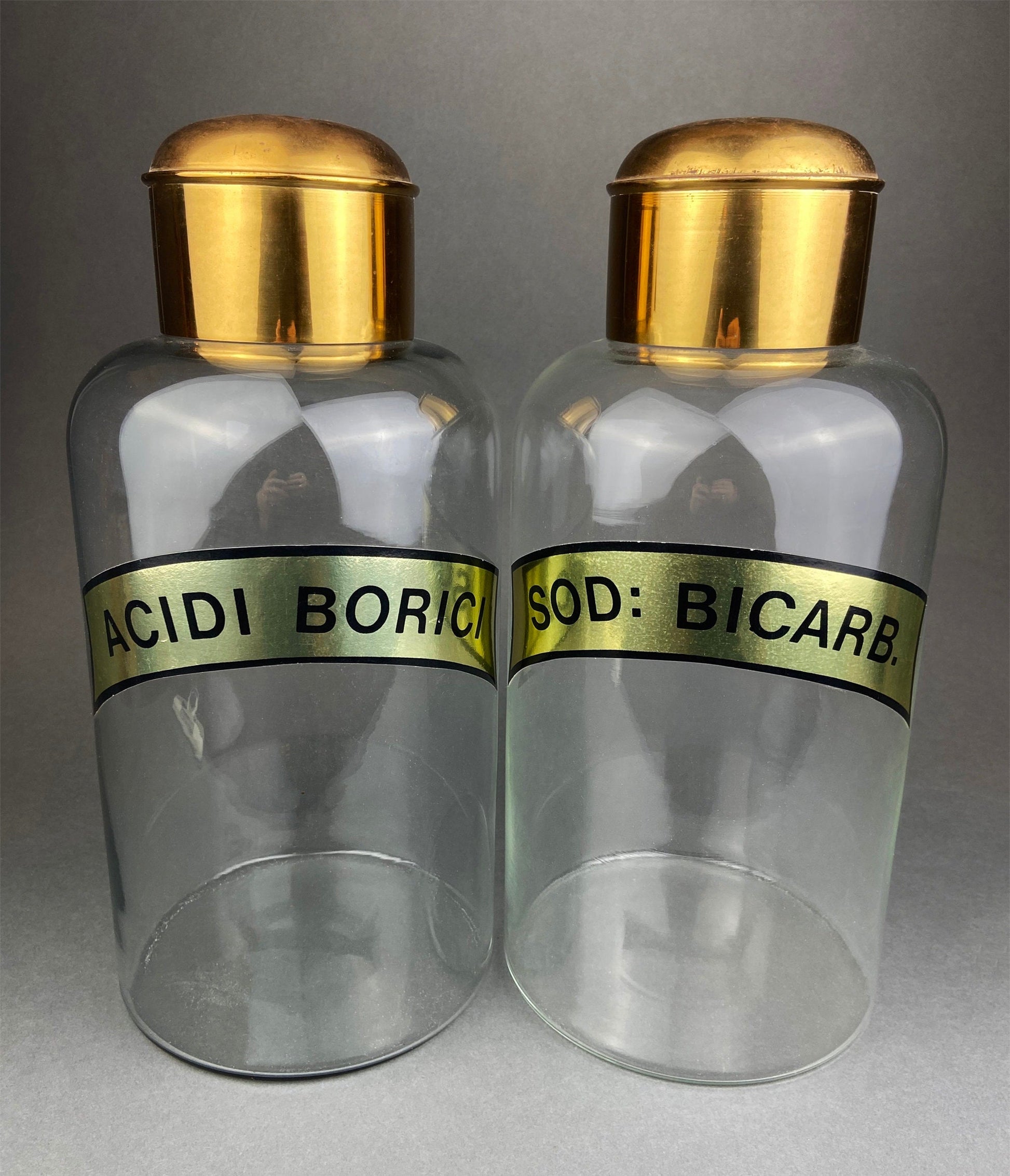 Antique Apothecary Perfume Bottles. Set of 2 Victorian Rose Water Bottles. Beautifully Detailed Collectible Bottles. Vintage Gifts. - Tampa Home & Garden Store
