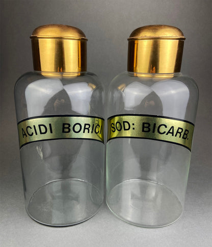 Antique Apothecary Perfume Bottles. Set of 2 Victorian Rose Water Bottles. Beautifully Detailed Collectible Bottles. Vintage Gifts. - Tampa Home & Garden Store
