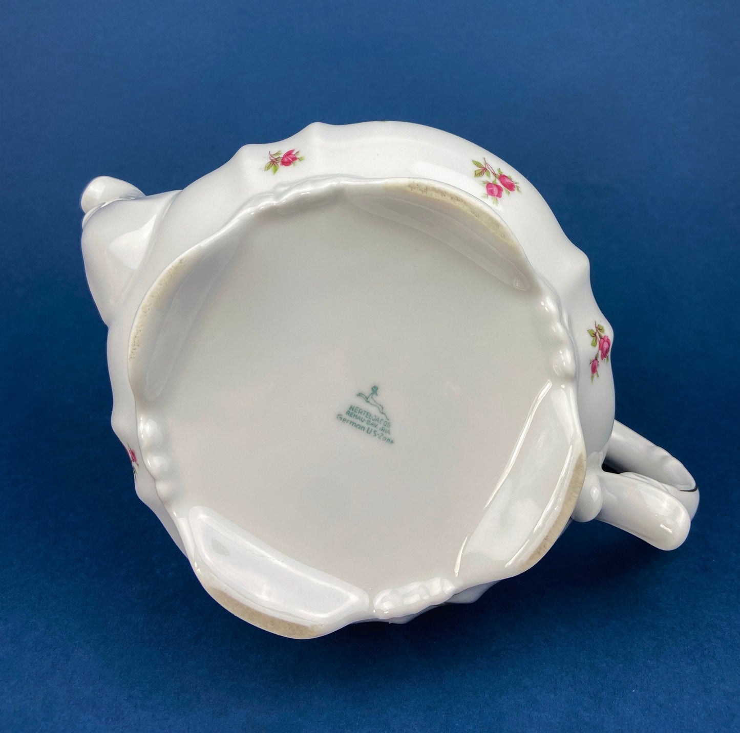 Antique Bavarian Teapot, Coffee Pot, Creamer, Sugar Bowl Set by Hertel Jacob Porcelain Co. - Tampa Home & Garden Store