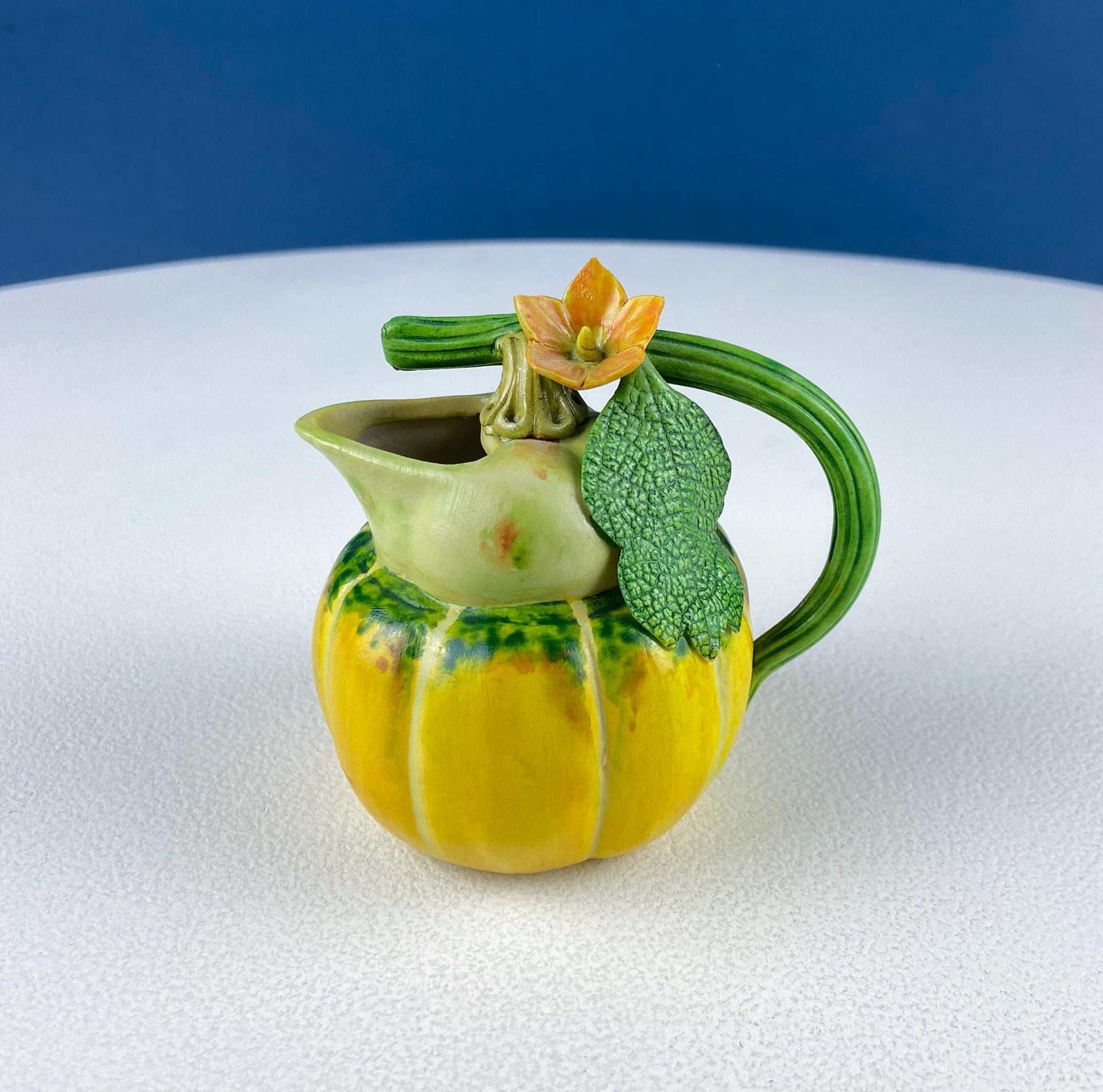 Antique Bisque Porcelain Pitcher Creamer Jug Covered in 3D Flowers and Berries. Bavaria Royal Bayreuth Modern Farmhouse. Dining Room Decor. - Tampa Home & Garden Store