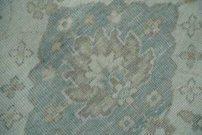 Antique Design Medallion Earthy Ivory and Camel 8x10 wool Area Rug - Tampa Home & Garden Store