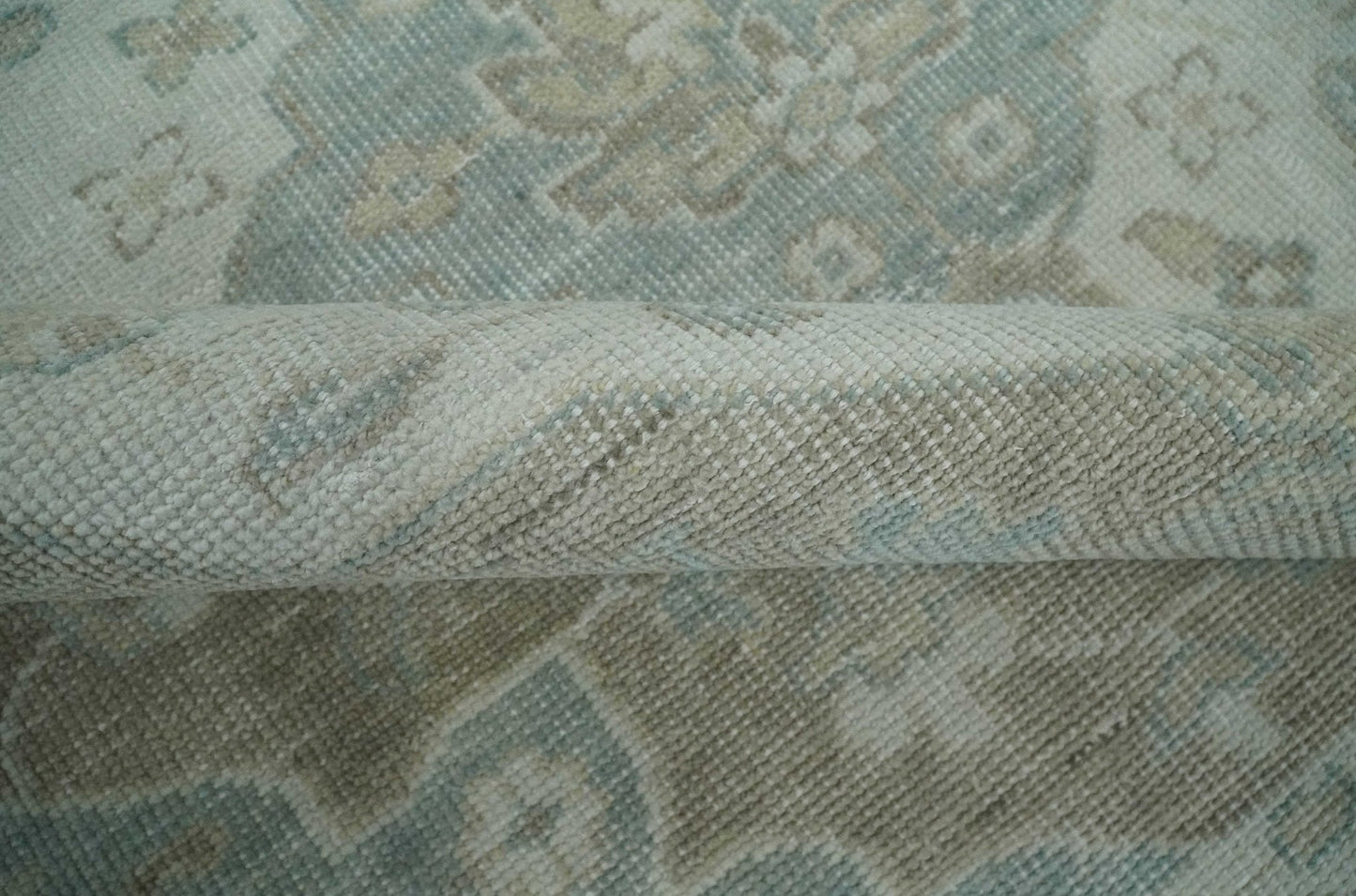 Antique Design Medallion Earthy Ivory and Camel 8x10 wool Area Rug - Tampa Home & Garden Store