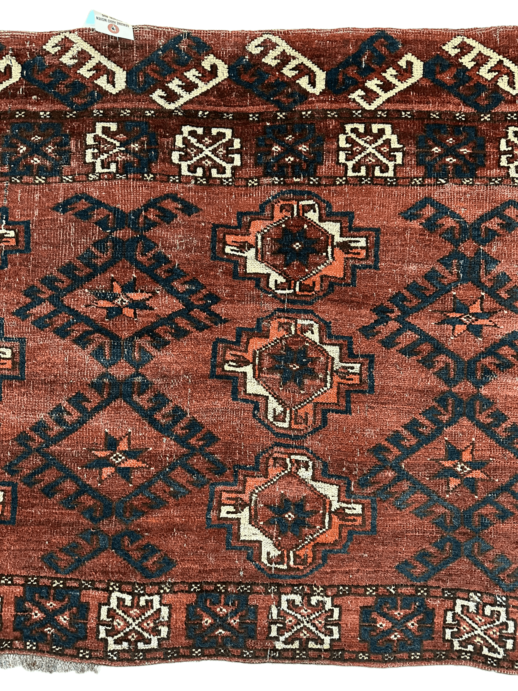Antique Kizil Ayak Turkoman Chuval, Juval Rug 60"×34” - Tampa Home & Garden Store