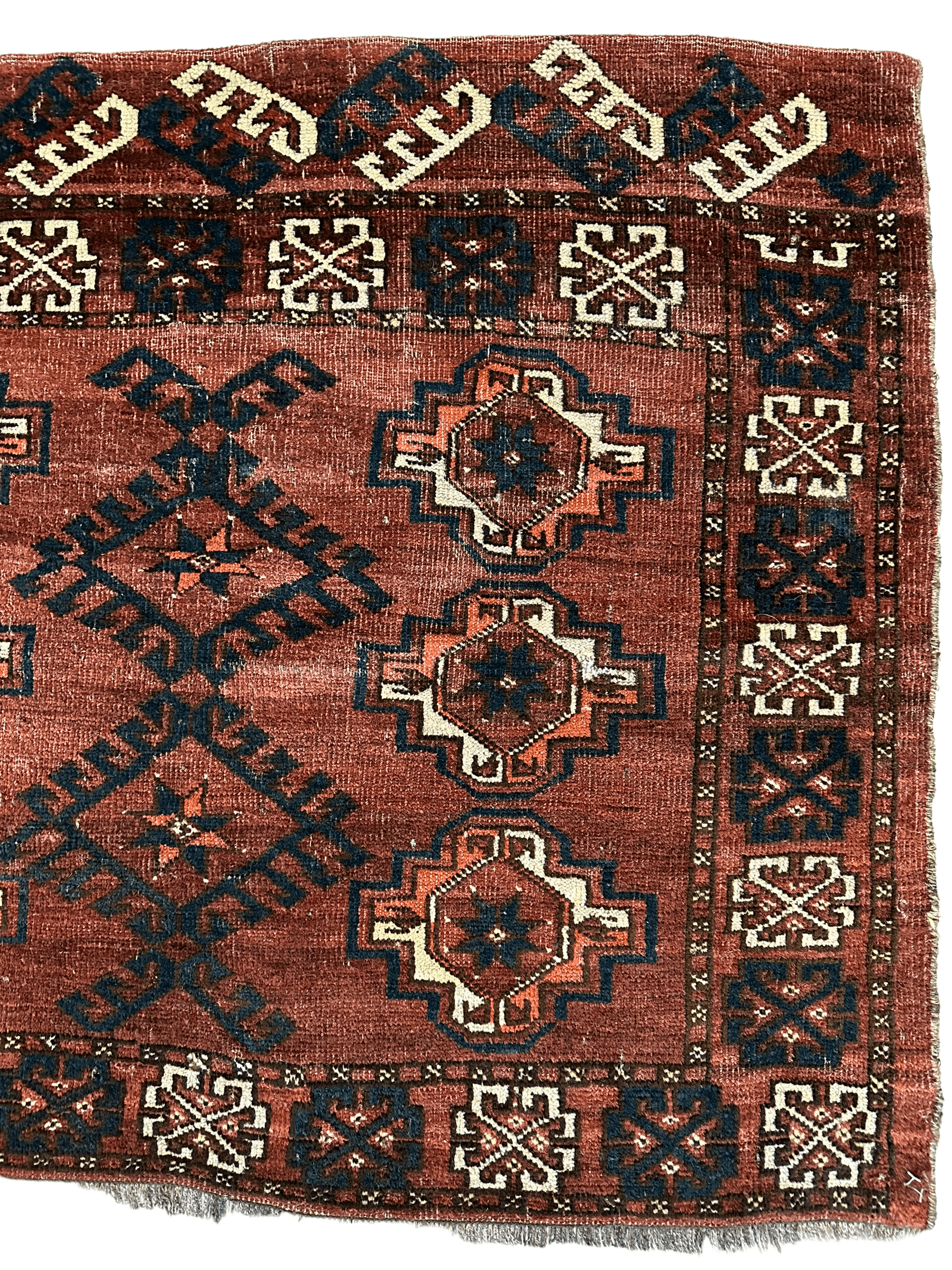 Antique Kizil Ayak Turkoman Chuval, Juval Rug 60"×34” - Tampa Home & Garden Store