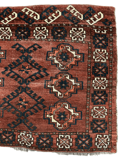 Antique Kizil Ayak Turkoman Chuval, Juval Rug 60"×34” - Tampa Home & Garden Store
